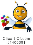 Male Bee Clipart #1400391 by Julos