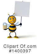 Male Bee Clipart #1400397 by Julos
