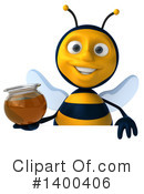 Male Bee Clipart #1400406 by Julos