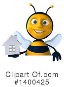 Male Bee Clipart #1400425 by Julos