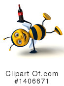 Male Bee Clipart #1406671 by Julos