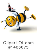 Male Bee Clipart #1406675 by Julos