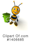 Male Bee Clipart #1406685 by Julos