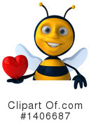 Male Bee Clipart #1406687 by Julos