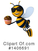Male Bee Clipart #1406691 by Julos