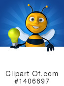 Male Bee Clipart #1406697 by Julos