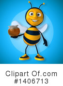 Male Bee Clipart #1406713 by Julos