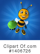 Male Bee Clipart #1406726 by Julos
