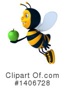 Male Bee Clipart #1406728 by Julos