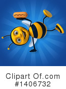 Male Bee Clipart #1406732 by Julos