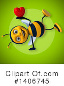 Male Bee Clipart #1406745 by Julos