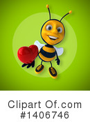 Male Bee Clipart #1406746 by Julos