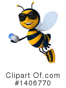 Male Bee Clipart #1406770 by Julos