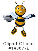 Male Bee Clipart #1406772 by Julos