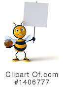 Male Bee Clipart #1406777 by Julos