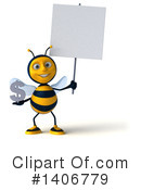 Male Bee Clipart #1406779 by Julos