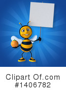 Male Bee Clipart #1406782 by Julos