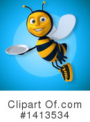 Male Bee Clipart #1413534 by Julos