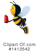Male Bee Clipart #1413542 by Julos