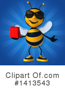 Male Bee Clipart #1413543 by Julos