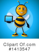 Male Bee Clipart #1413547 by Julos