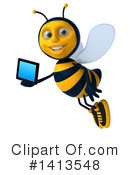 Male Bee Clipart #1413548 by Julos