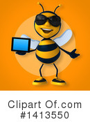Male Bee Clipart #1413550 by Julos