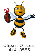 Male Bee Clipart #1413555 by Julos