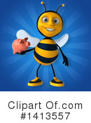 Male Bee Clipart #1413557 by Julos