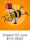 Male Bee Clipart #1413560 by Julos