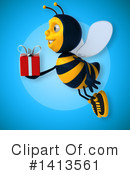 Male Bee Clipart #1413561 by Julos