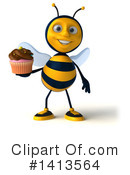 Male Bee Clipart #1413564 by Julos