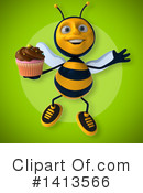 Male Bee Clipart #1413566 by Julos