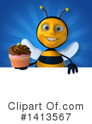 Male Bee Clipart #1413567 by Julos