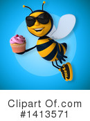 Male Bee Clipart #1413571 by Julos