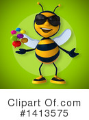 Male Bee Clipart #1413575 by Julos