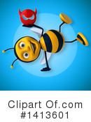 Male Bee Clipart #1413601 by Julos