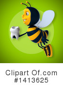 Male Bee Clipart #1413625 by Julos