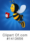 Male Bee Clipart #1413656 by Julos