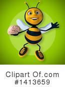 Male Bee Clipart #1413659 by Julos