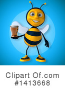 Male Bee Clipart #1413668 by Julos