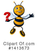 Male Bee Clipart #1413673 by Julos