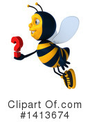 Male Bee Clipart #1413674 by Julos