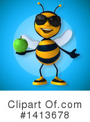 Male Bee Clipart #1413678 by Julos