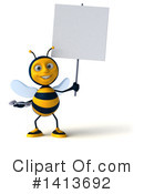 Male Bee Clipart #1413692 by Julos