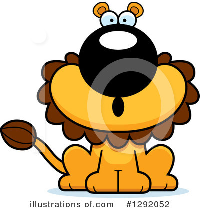 Royalty-Free (RF) Male Lion Clipart Illustration by Cory Thoman - Stock Sample #1292052