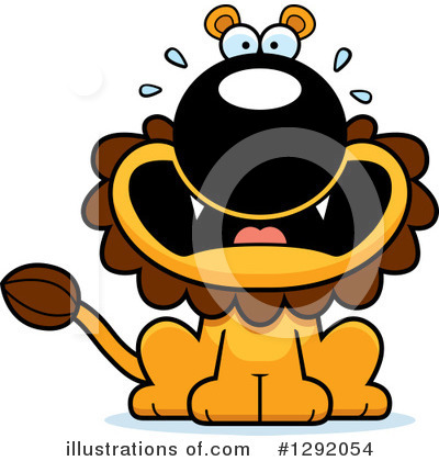 Royalty-Free (RF) Male Lion Clipart Illustration by Cory Thoman - Stock Sample #1292054