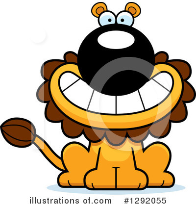 Royalty-Free (RF) Male Lion Clipart Illustration by Cory Thoman - Stock Sample #1292055