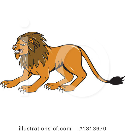 Lion Clipart #1313670 by patrimonio