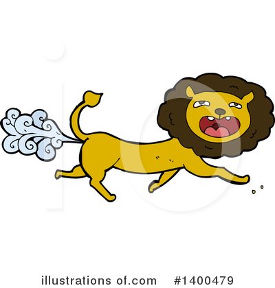 Royalty-Free (RF) Male Lion Clipart Illustration by lineartestpilot - Stock Sample #1400479